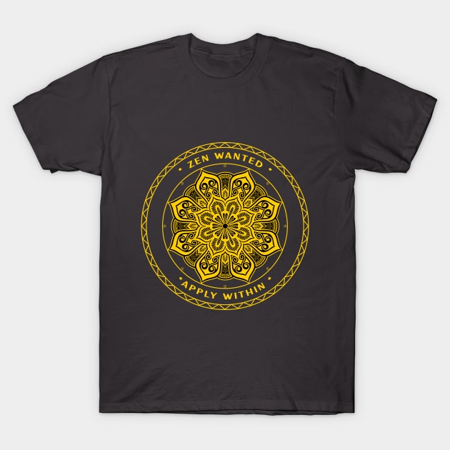 Mandala Mindfulness - Zen Wanted T-Shirt by ZenWanted